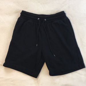 Black Sweatshorts